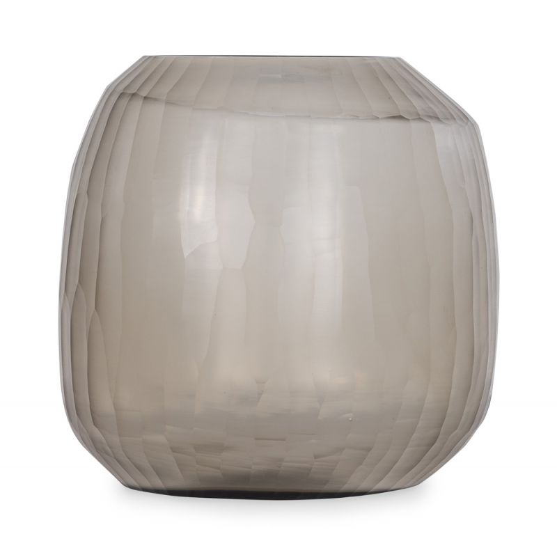 BOBO Intriguing Objects by Hooker Furniture - Rhone Smoky Glass Vase - Large - BI-6050-0015