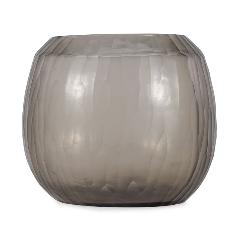 BOBO Intriguing Objects by Hooker Furniture - Rhone Smoky Glass Vase - Medium - BI-6050-0014