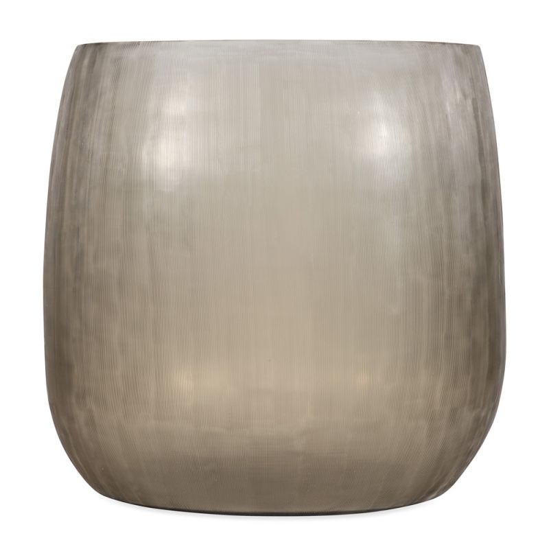 BOBO Intriguing Objects by Hooker Furniture - Smokey Grey Glass Blown Pot - Large - BI-6050-0091