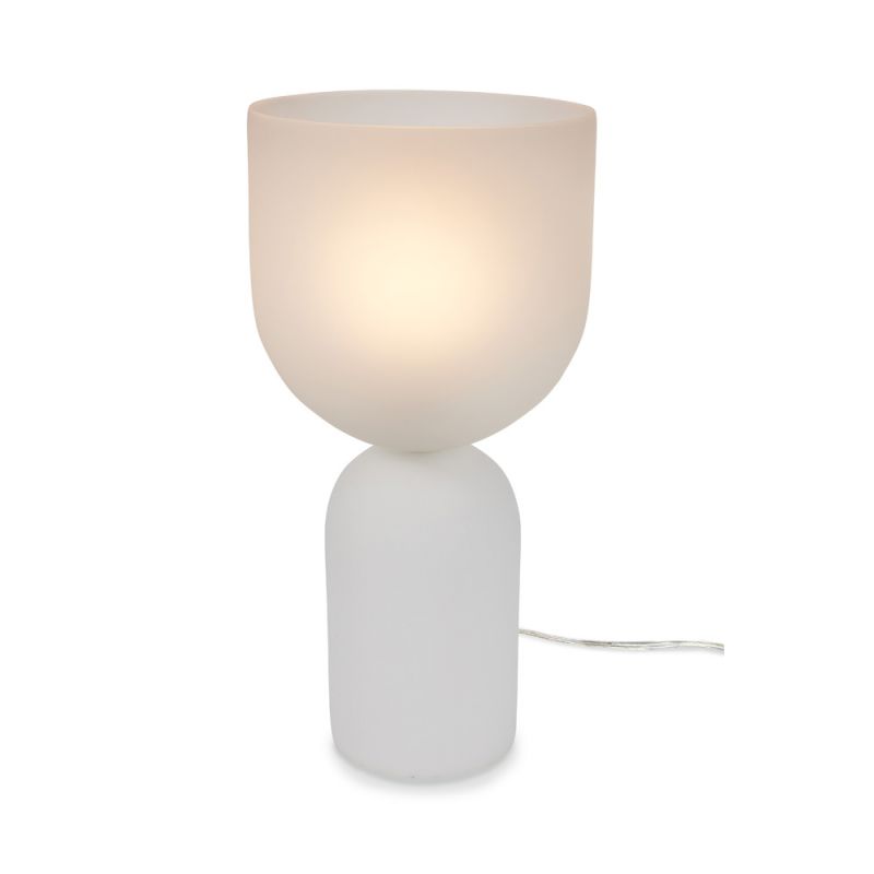 BOBO Intriguing Objects by Hooker Furniture - Smooth White Luxury Lamp - BI-7057-0012