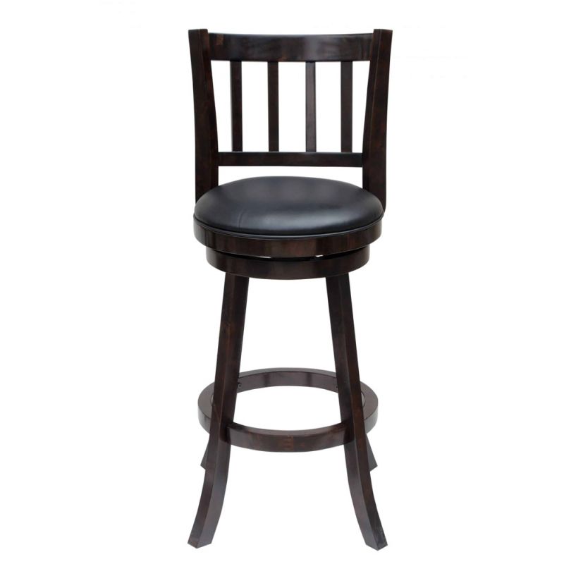 Boraam - Bloomington Swivel Bar Stool - Cappuccino - 60829