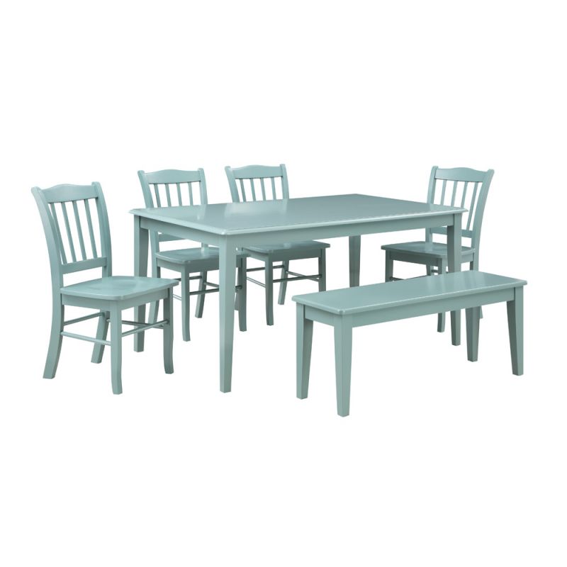 Boraam - Colorado 6-Piece Dining Set - Aspen Valley - 86736