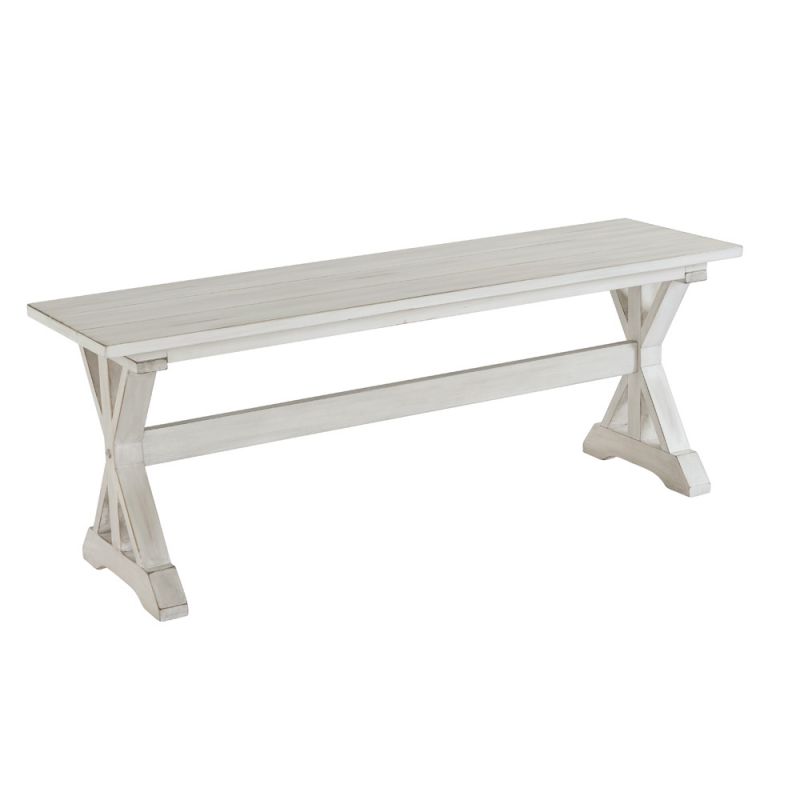 Boraam - Jamestown Dining Bench - Antique White  - 77404