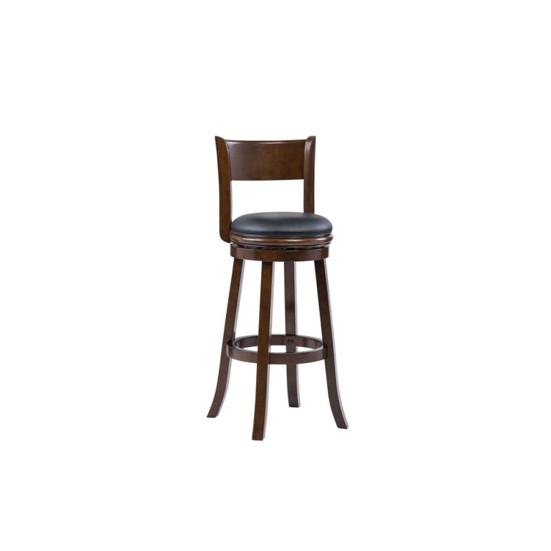 Boraam - Palmetto Extra Tall Swivel Stool - Cappuccino - 46134