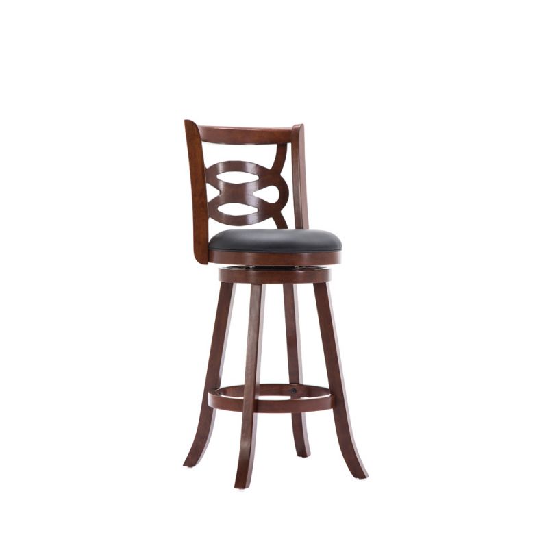 Boraam - Seina Swivel Bar Stool - Cherry - 61929