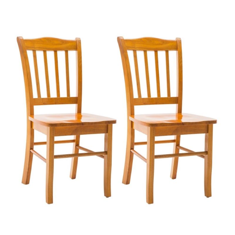 Boraam - Shaker Chair in Oak (Set of 2) - 30136