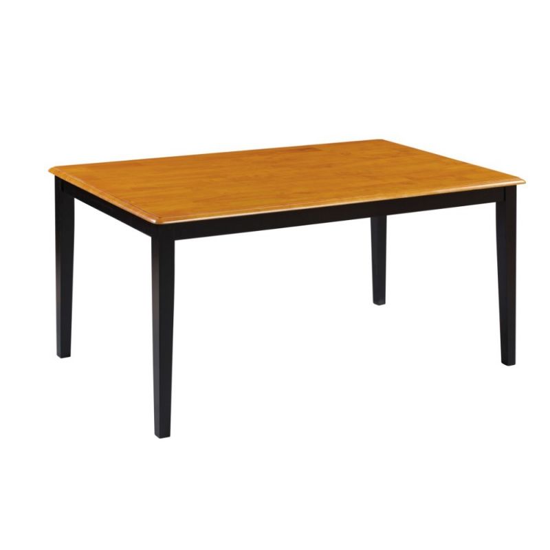 Boraam - Shaker Table in Black and Oak - 70536