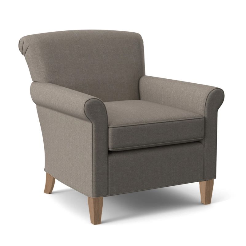Braxton Culler - Anniston Chair (Brown Crypton Performance Fabric) - 522-001