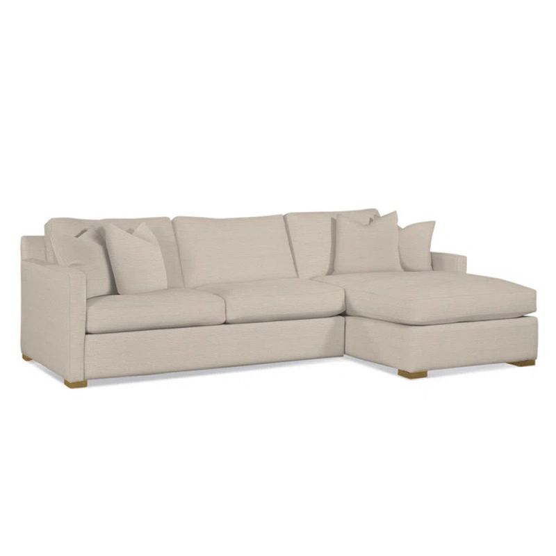 Braxton Culler - Bel-Air 2-Piece Sectional (White Crypton Performance Fabric) - 705-2PC-SEC2