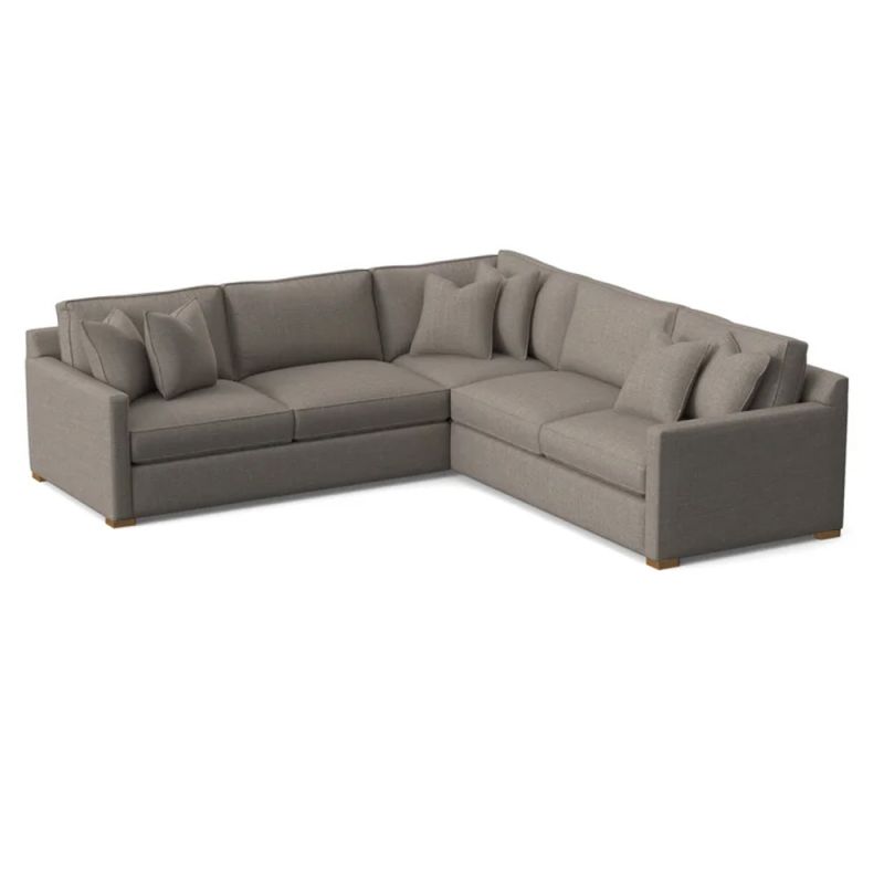 Braxton Culler - Bel-Air 5-Piece Sectional (Brown Crypton Performance Fabric) - 705-5PC-SEC1