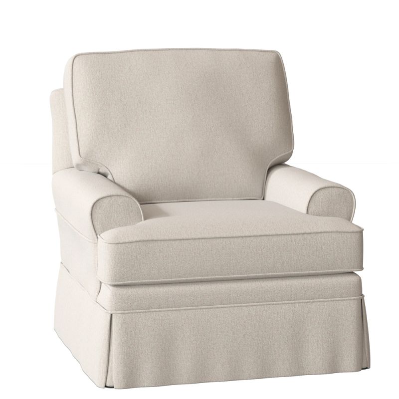 Braxton Culler - Belmont Chair (White Crypton Performance Fabric) - 621-001XP