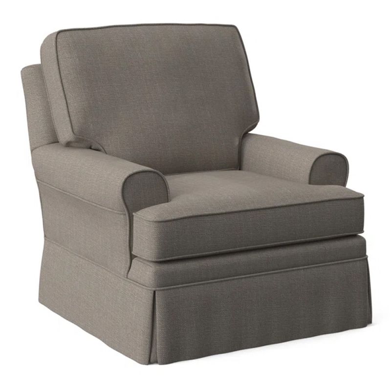 Braxton Culler - Belmont Swivel Chair (Brown Crypton Performance Fabric) - 621-005XP