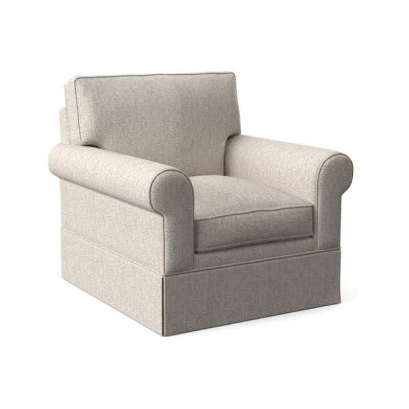 Braxton Culler - Benton Chair (White Crypton Performance Fabric) - 628-101