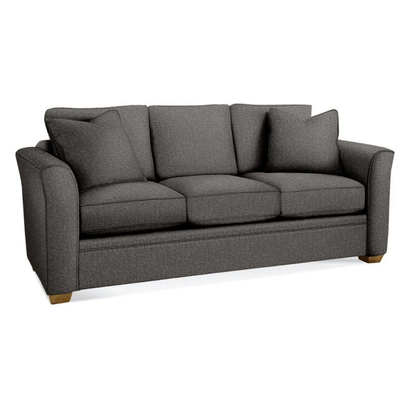 Braxton Culler - Bridgeport 3 over 3 Sofa (Brown Crypton Performance Fabric) - 560-0113