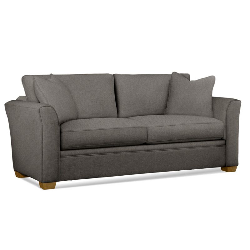Braxton Culler - Bridgeport Queen Sleeper Sofa with Wood Legs (Brown Crypton Performance Fabric) - 560-015