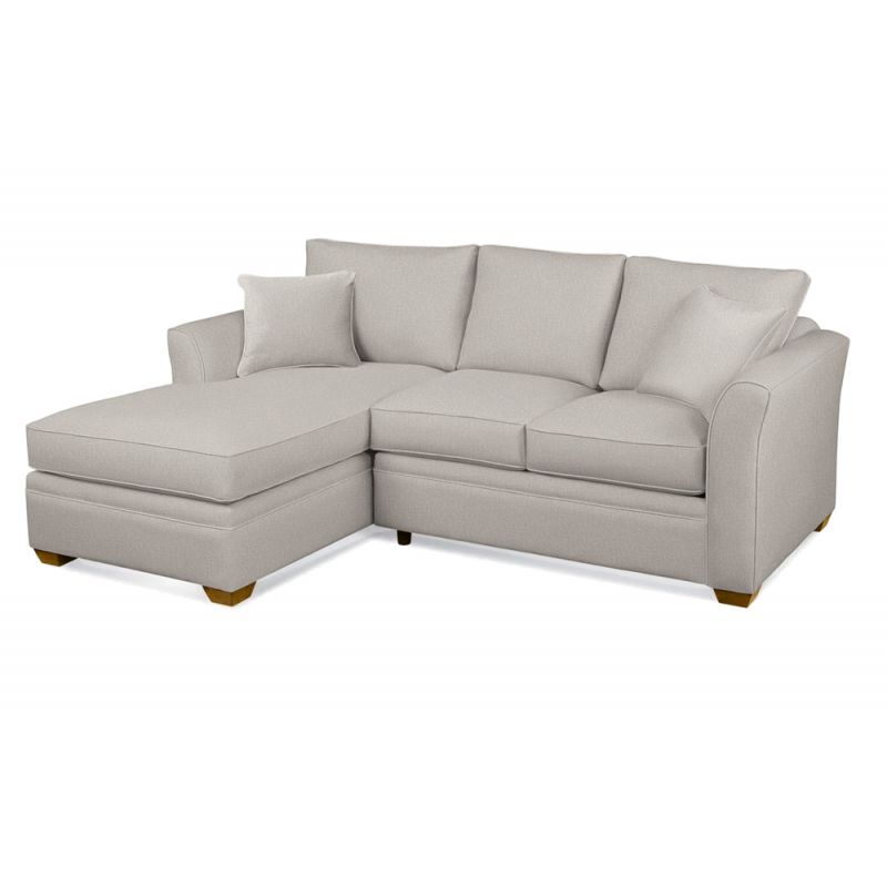 Braxton Culler - Bridgeport Two-Piece Chaise Sectional (White Crypton Performance Fabric) - 560-2PC-SEC2