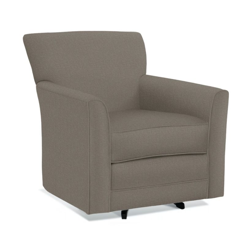 Braxton Culler - Buckley Swivel Chair (Brown Crypton Performance Fabric) - 524-005