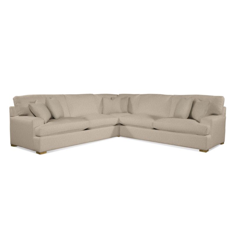 Braxton Culler - Cambria 3-Piece Chaise Sectional (Beige Crypton Performance Fabric) - 784-3PC-SEC1