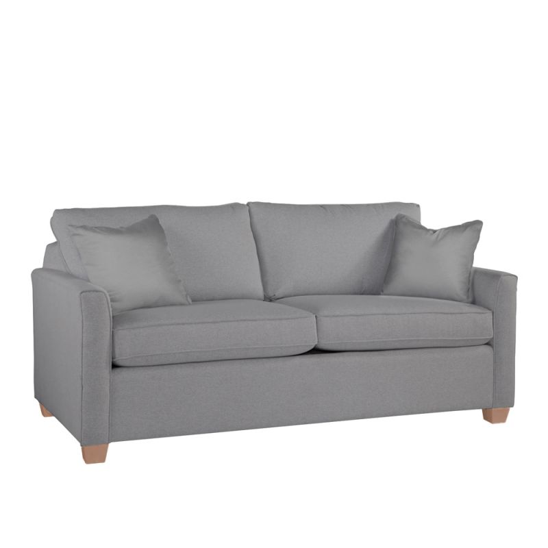 Braxton Culler - Charleston 2 over 2 Queen Sleeper Sofa (Brown Crypton Performance Fabric) - 762-015
