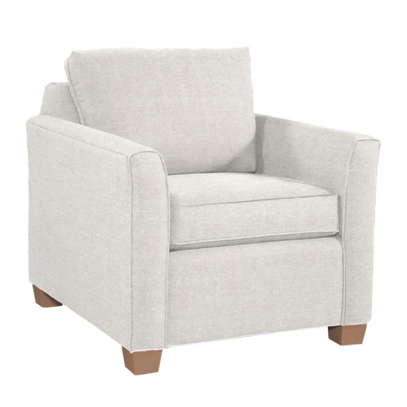 Braxton Culler - Charleston Chair (White Crypton Performance Fabric) - 762-001