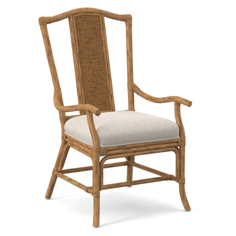 Braxton Culler - Drury Lane Arm Chair  (White Crypton Performance Fabric) - 1977-029