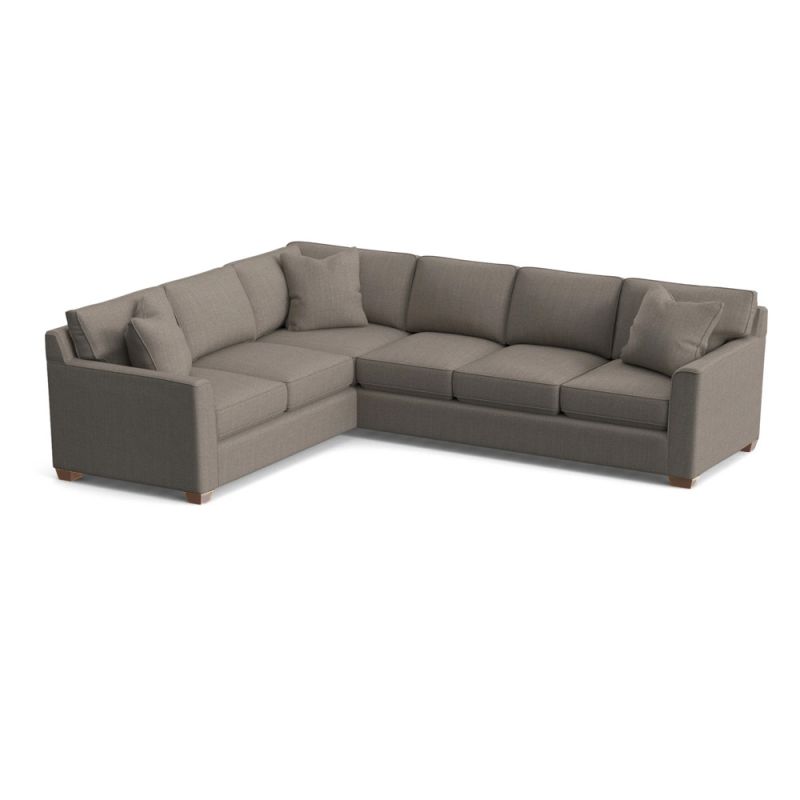 Braxton Culler - Easton 2-Piece Sectional (Brown Crypton Performance Fabric) - 786-2PC-SEC1