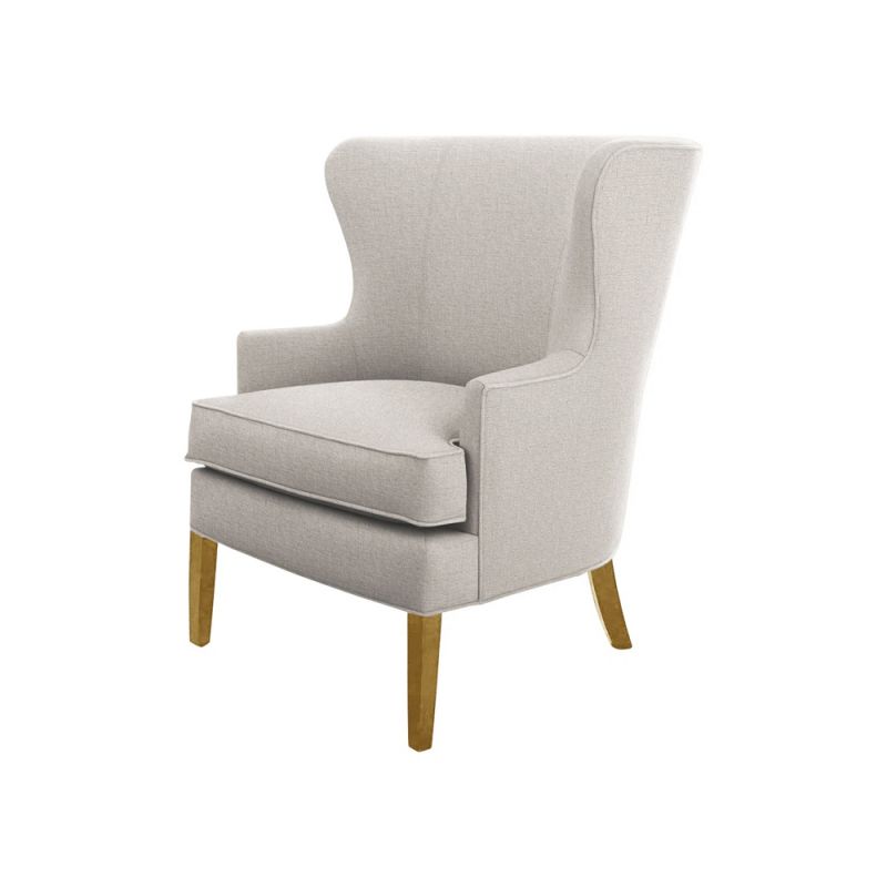 Braxton Culler - Greenwich Wing Chair (White Crypton Performance Fabric) - 732-007