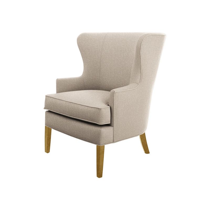 Braxton Culler - Greenwich Wing Chair (Beige Crypton Performance Fabric) - 732-007