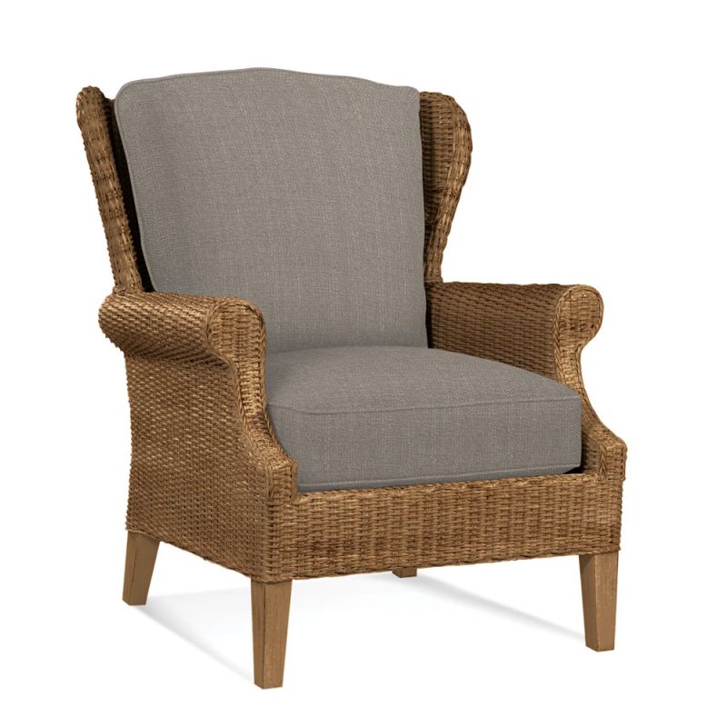 Braxton Culler - Havana Wing Chair (Brown Crypton Performance Fabric) - 1079-007