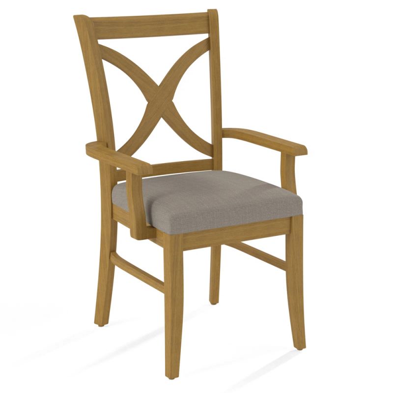 Braxton Culler - Hues Arm Chair (Brown Crypton Performance Fabric) - 1064-029