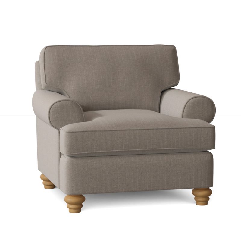 Braxton Culler - Lowell Chair (Brown Crypton Performance Fabric) - 773-001