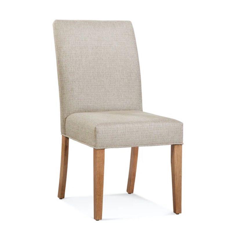 Braxton Culler - Manhattan Side Chair (White Crypton Performance Fabric) - 713-028