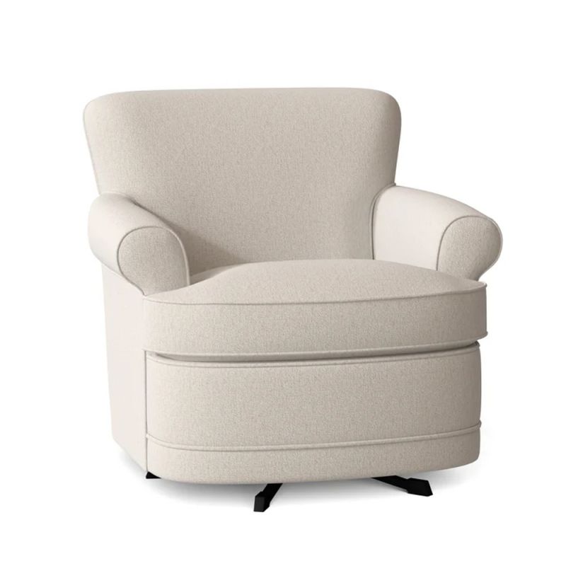 Braxton Culler - Maxton Swivel Chair (White Crypton Performance Fabric) - 634-005