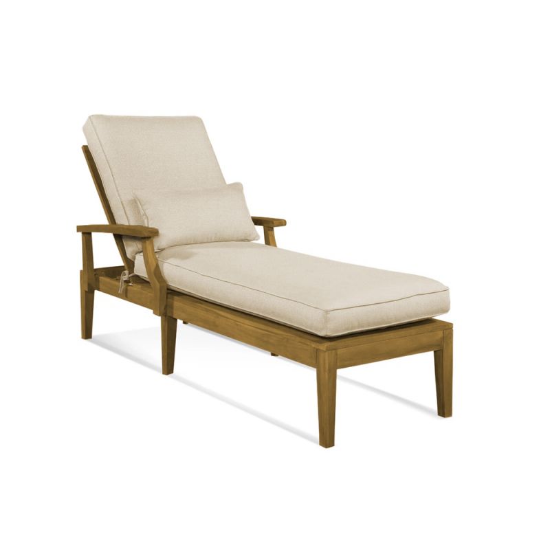 Braxton Culler - Messina Chaise Lounge (Beige Crypton Performance Fabric) - 489-092