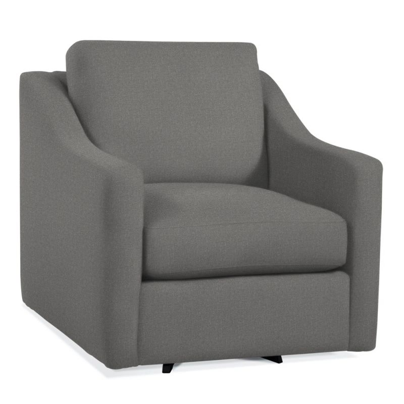 Braxton Culler - Oliver Swivel Chair (Brown Crypton Performance Fabric) - 731-005