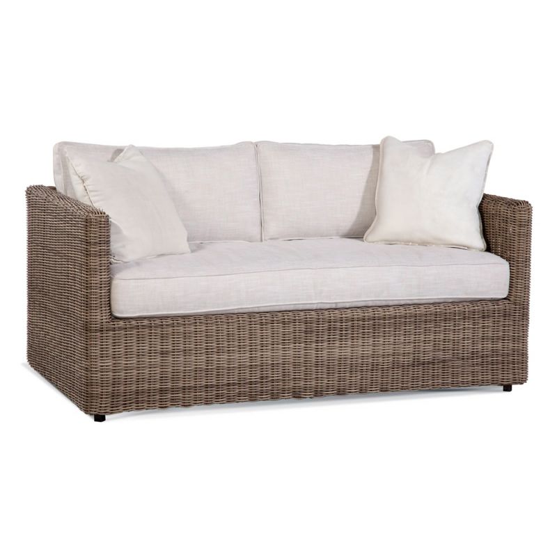 Braxton Culler - Paradise Bay 2 over Bench Seat Sofa (White Crypton Performance Fabric) - 486-0191