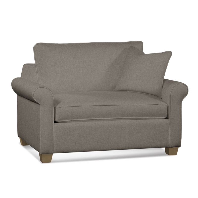 Braxton Culler - Park Lane Twin Sleeper Chair (Brown Crypton Performance Fabric) - 759-014