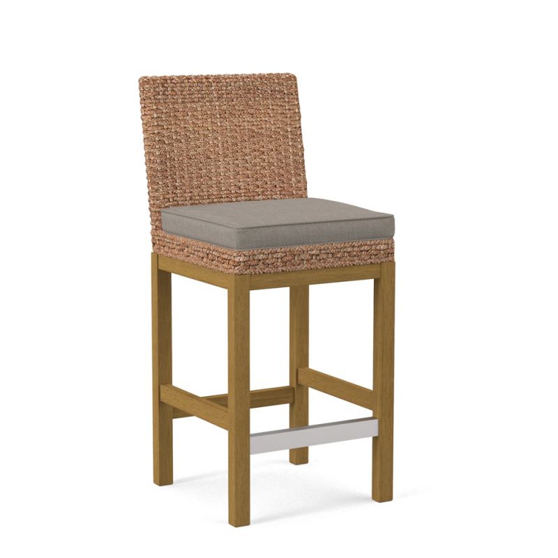 Braxton Culler - Seagrass Top Counter Stool (Brown Crypton Performance Fabric) - B111-012