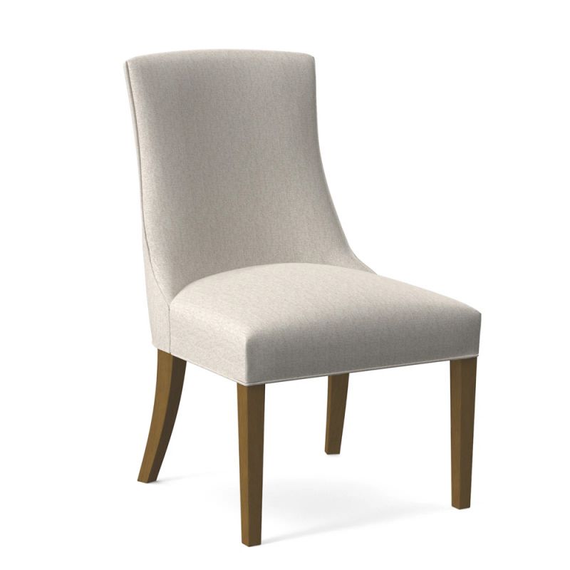 Braxton Culler - Tuxedo Parsons Dining Chair (White Crypton Performance Fabric) - 528-028
