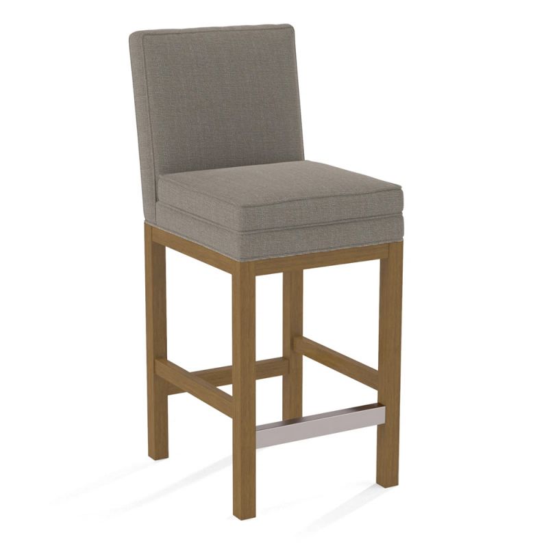 Braxton Culler - Upholstered Top Counter Stool (Brown Crypton Performance Fabric) - B113-012