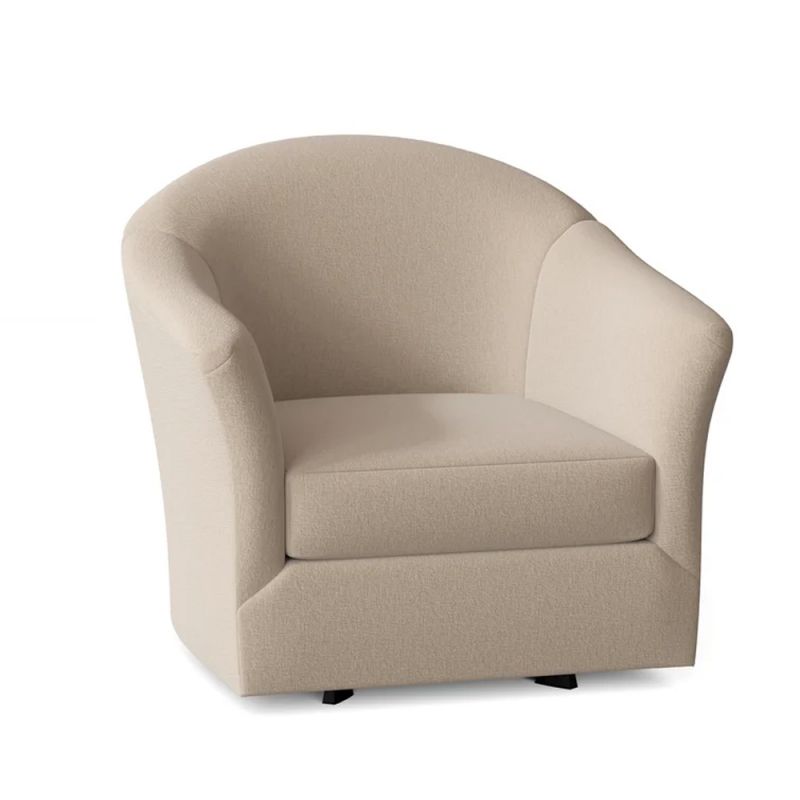 Braxton Culler - Weston Swivel Chair (Beige Crypton Performance Fabric) - 635-005