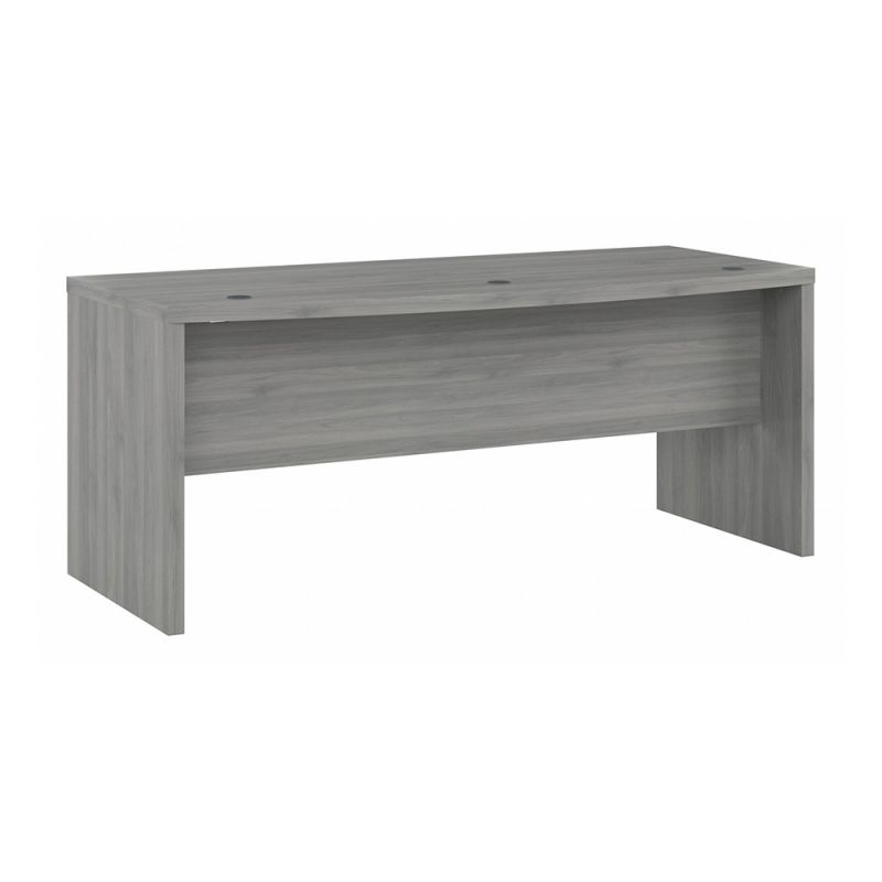 Bush Business Furniture - Echo 72W Bow Front Desk in Modern Gray - KI60409-03