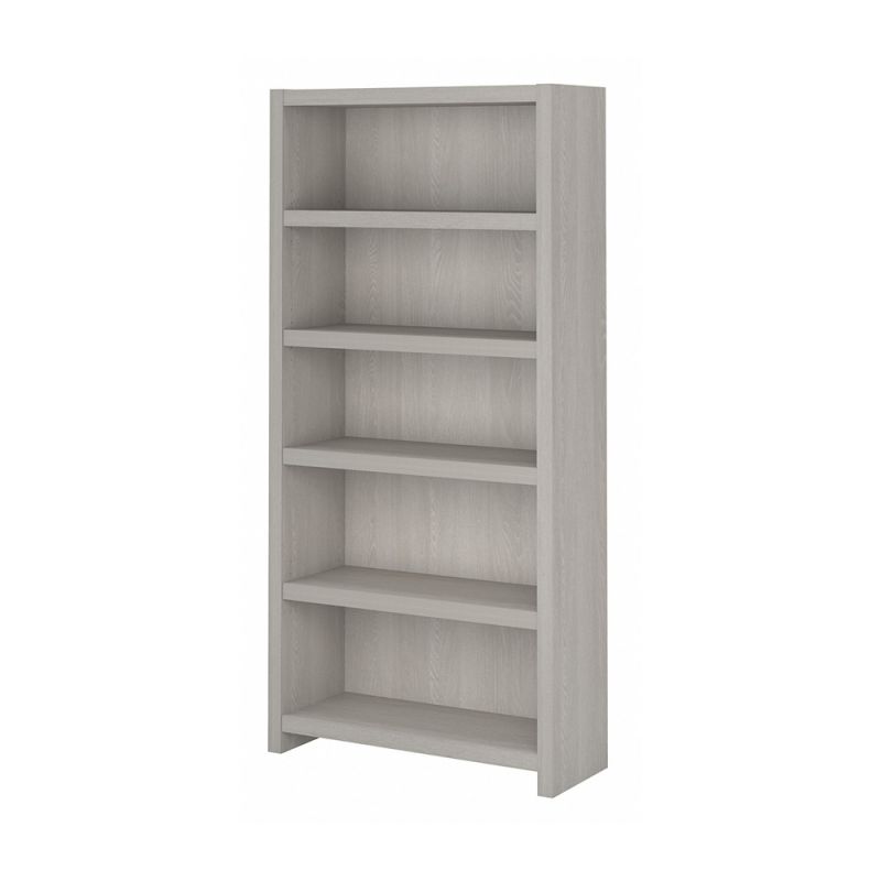 Bush Business Furniture - Echo 5 Shelf Bookcase in Gray Sand - KI60204-03