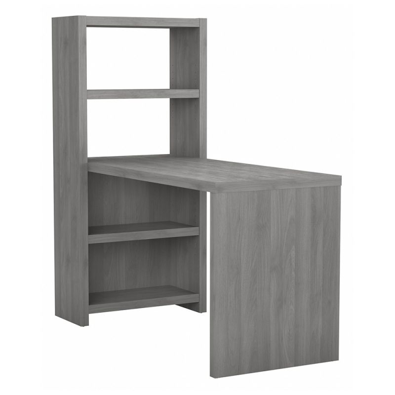 Bush Business Furniture - Echo 56W Bookcase Desk in Modern Gray - KI60407-03