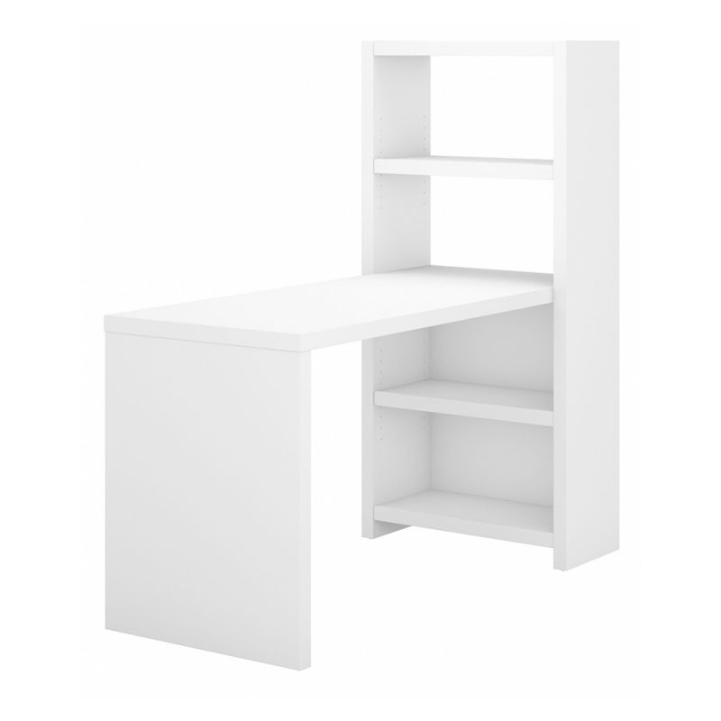 Bush Business Furniture - Echo 56W Craft Table in Pure White - ECH023PW