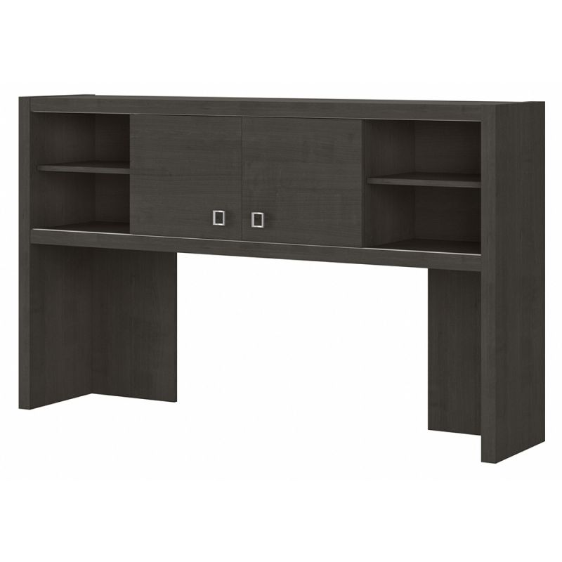 Bush Business Furniture - Echo 60W Hutch in Charcoal Maple - KI60303-03
