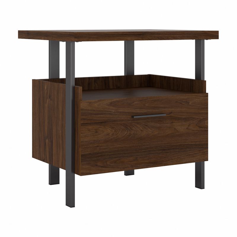 Bush Furniture - Architect Lateral File Cabinet in Modern Walnut - ACF131MW-03