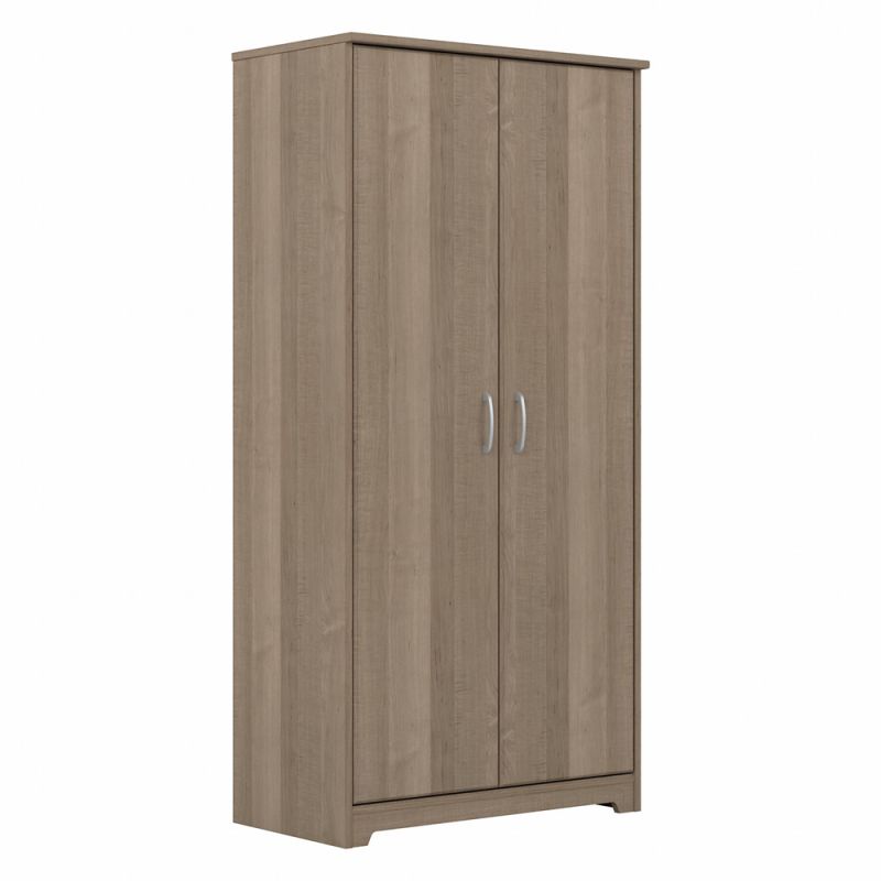 Bush Furniture - Cabot 2 Door Tall Storage in Ash Gray - WC31299