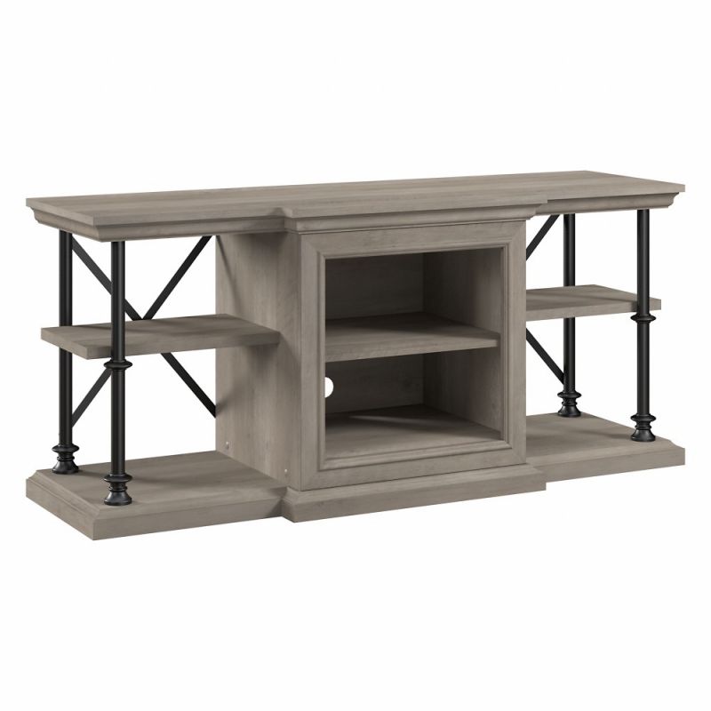 Bush Furniture - Coliseum 60W TV Stand for 70 Inch TV in Driftwood Gray - CSV160DG-03