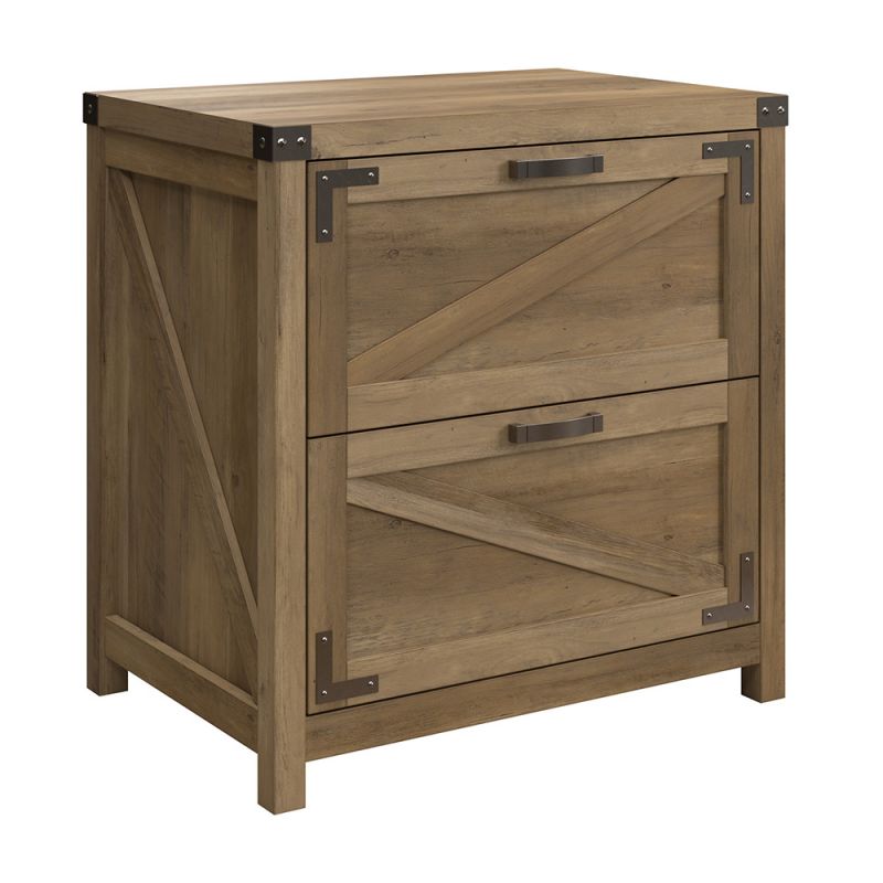 Bush Furniture - Cottage Grove Lateral File in Reclaimed Pine - CGF129RCP-03